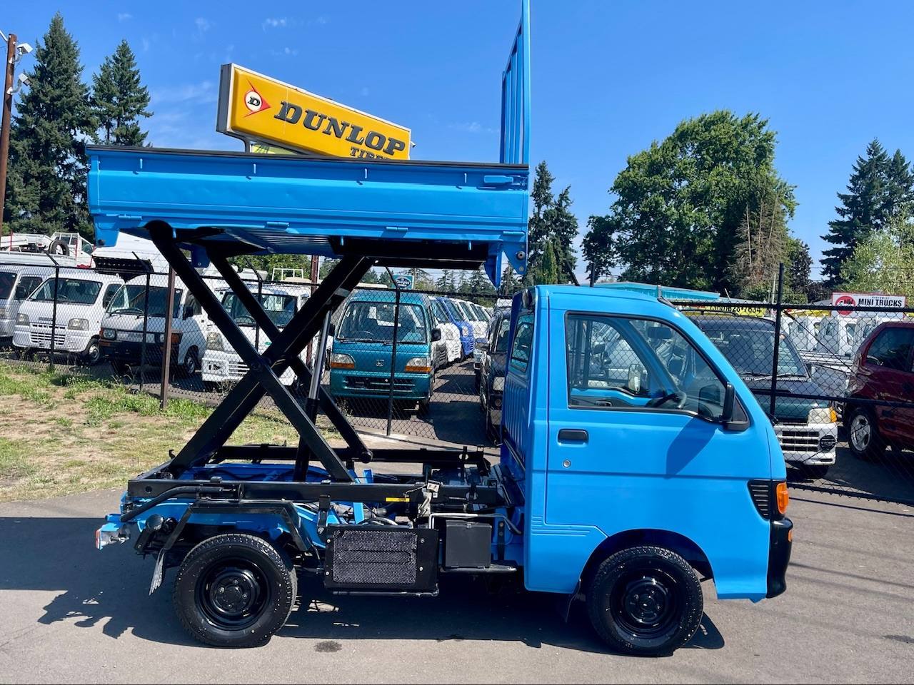 1998 Daihatsu Hi-Jet Scissor Dump 4WD 2Hi-4Hi-4Lo AC 5MT, Difflock