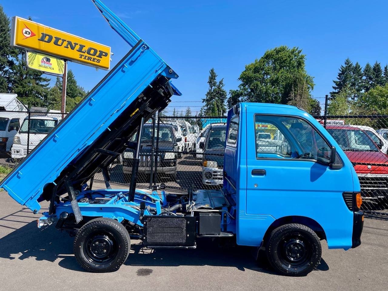 1998 Daihatsu Hi-Jet Scissor Dump 4WD 2Hi-4Hi-4Lo AC 5MT, Difflock