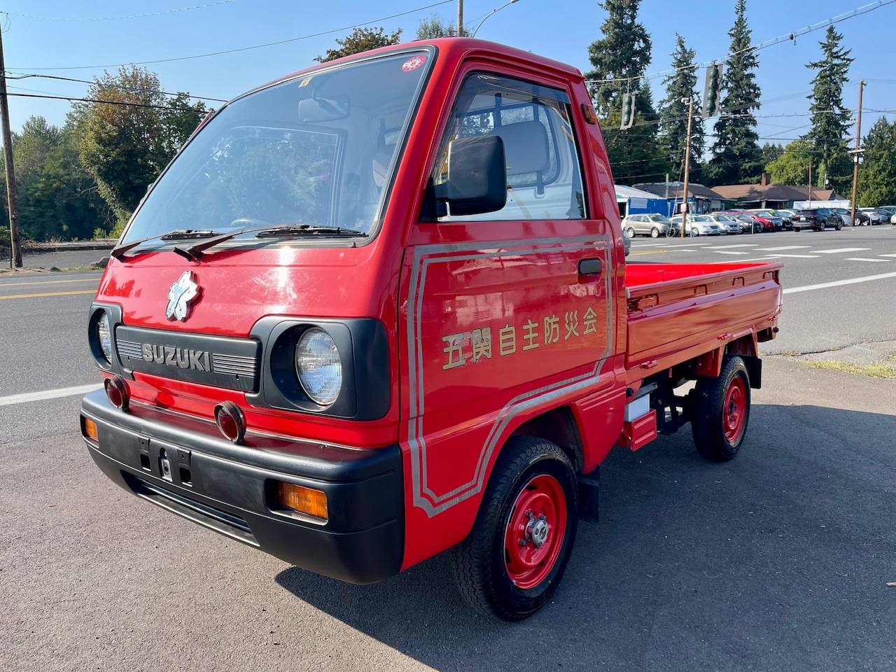 1990 Suzuki Carry Fire 4WD, 2Hi-4Hi,4Lo, 4MT, Like New!