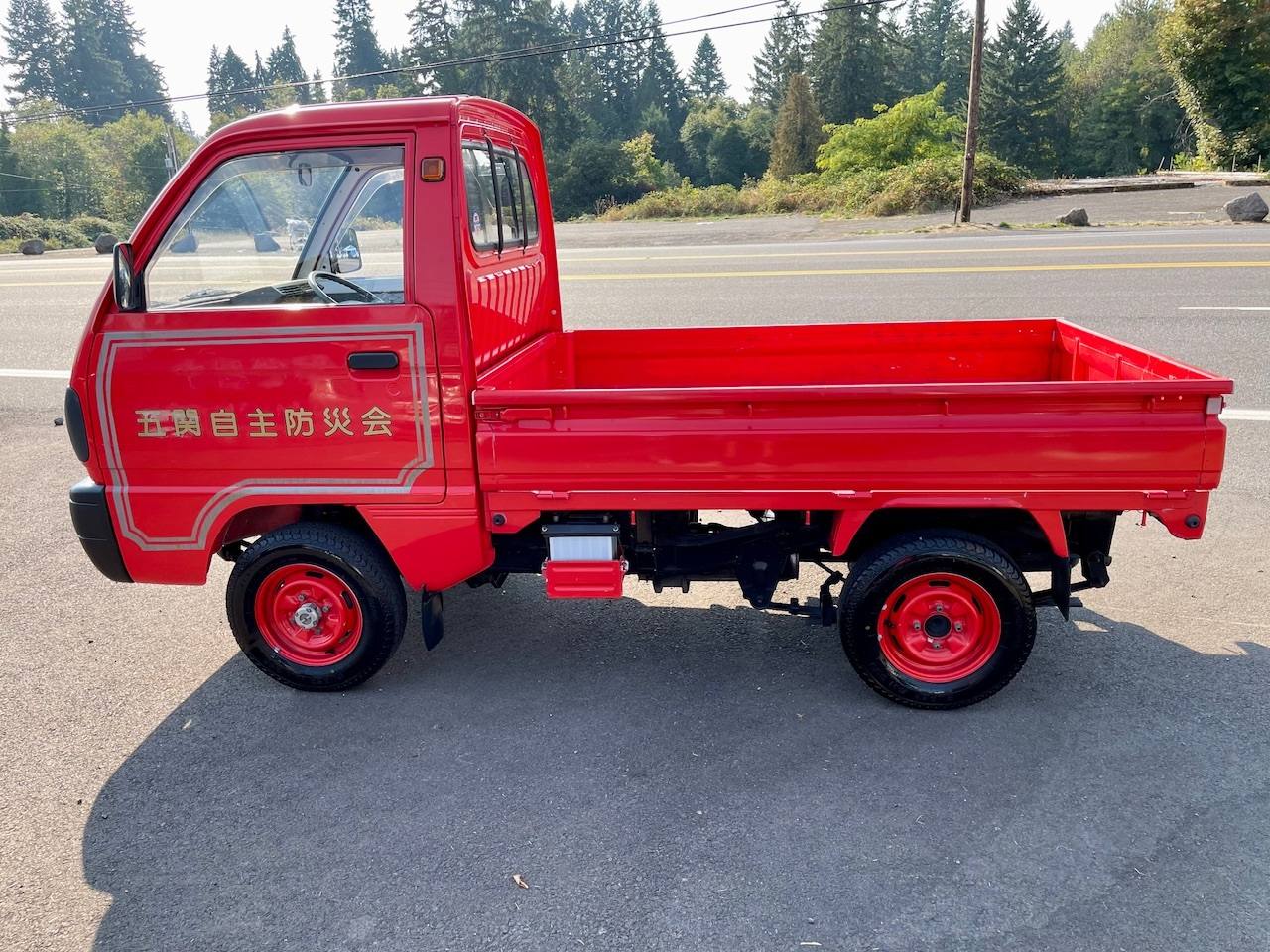 1990 Suzuki Carry Fire 4WD, 2Hi-4Hi,4Lo, 4MT, Like New!