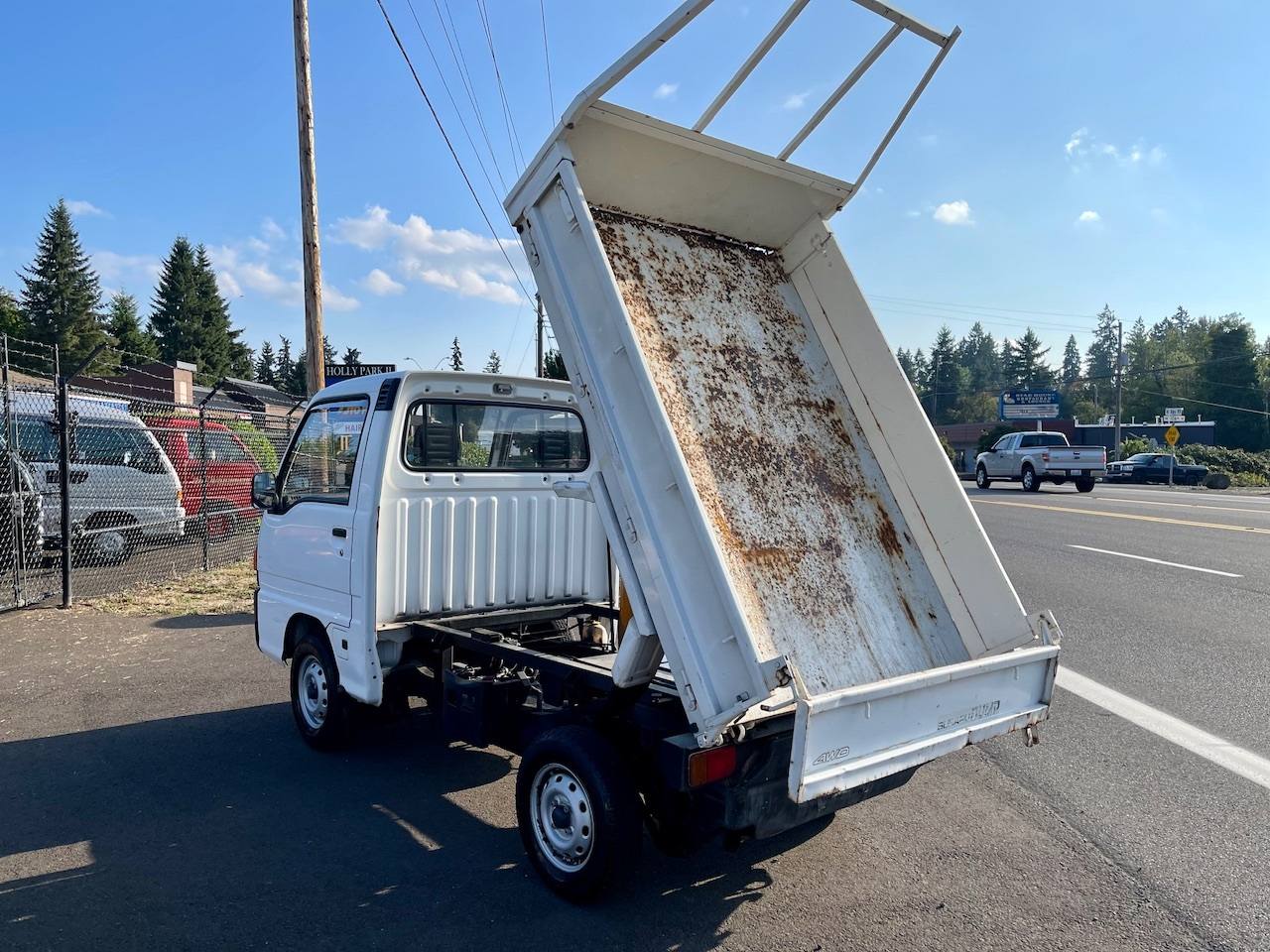 1990 Subaru Sambar SD Dump 4WD, 2Hi-4Hi, EL Gear, 5MT