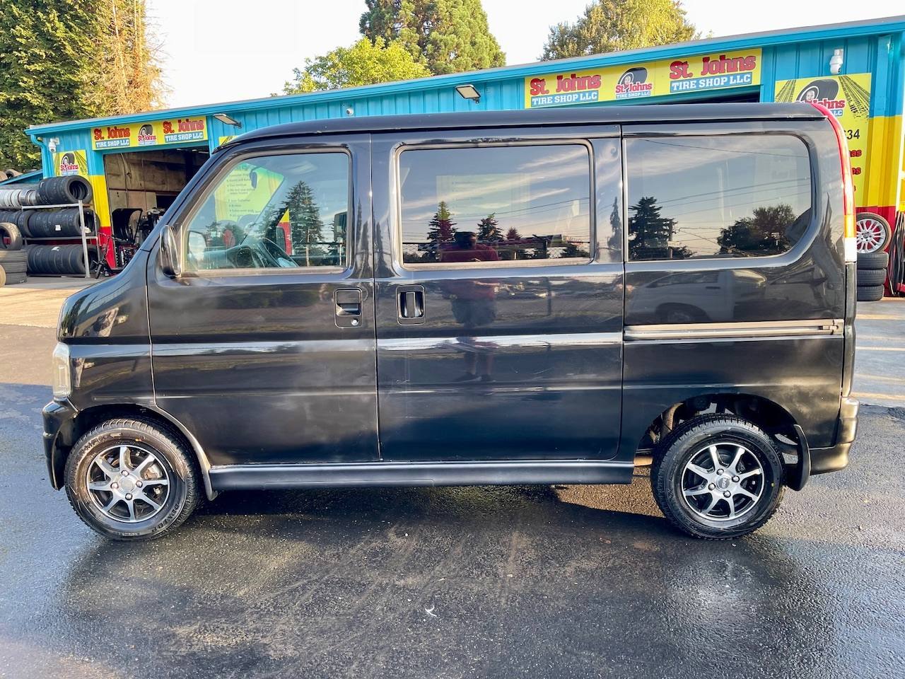Used 2000 Honda Vamos Turbo Mid-Engine, AC, PS, PW, PL, Airbags