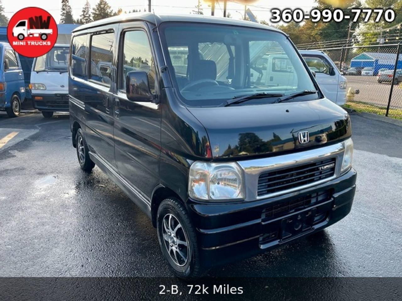 Used 2000 Honda Vamos Turbo Mid-Engine, AC, PS, PW, PL, Airbags