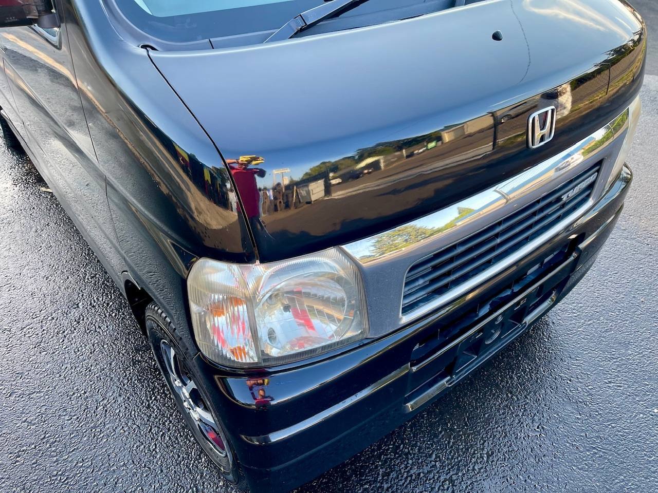 2000 Honda Vamos Turbo Mid-Engine, AC, PS, PW, PL, Airbags Auto