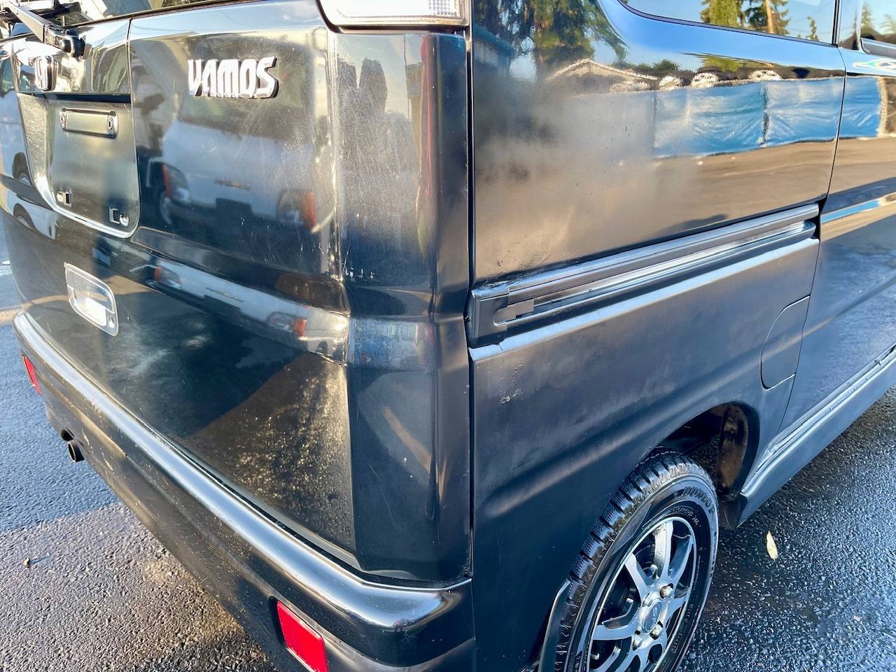 2000 Honda Vamos Turbo Mid-Engine, AC, PS, PW, PL, Airbags Auto
