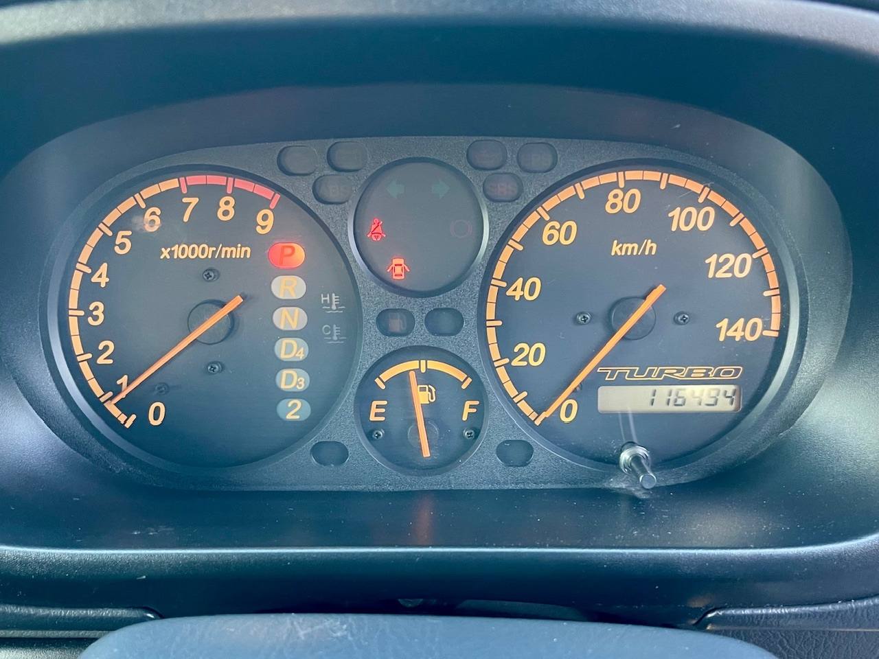 2000 Honda Vamos Turbo Mid-Engine, AC, PS, PW, PL, Airbags Auto