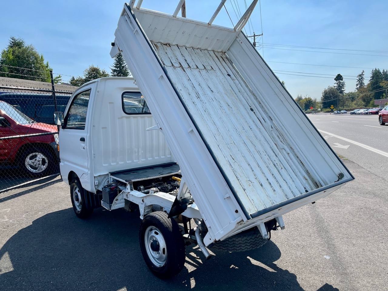 1992 Mitsubishi Minicab SD Dump 4WD, 2Hi-4Hi,4Lo, 4MT, LSD