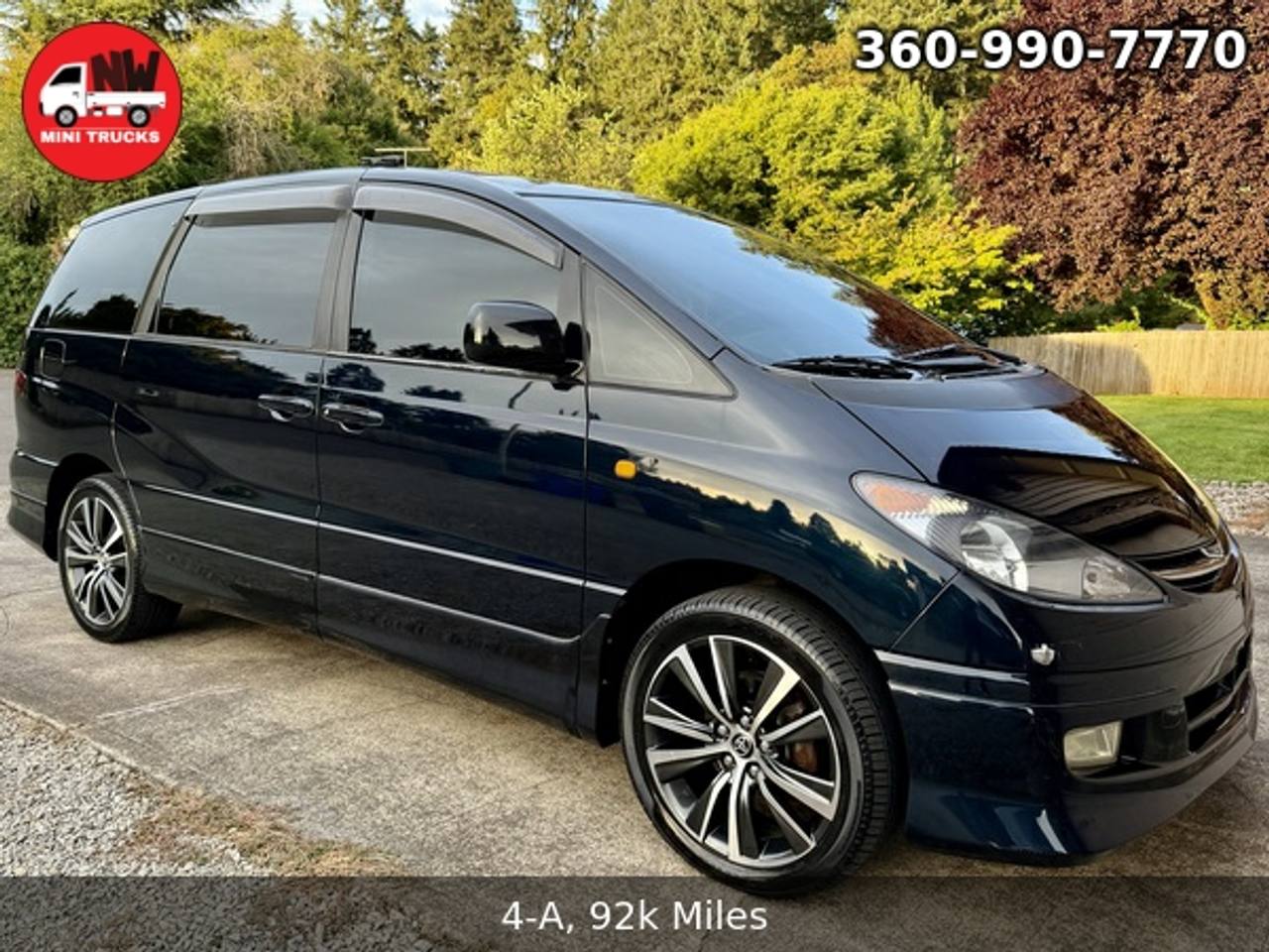 2000 Toyota Estima 3.0 Aeras 4WD, 2Hi-4Hi, AC, PS, PW, PL, 8-Pass, Auto