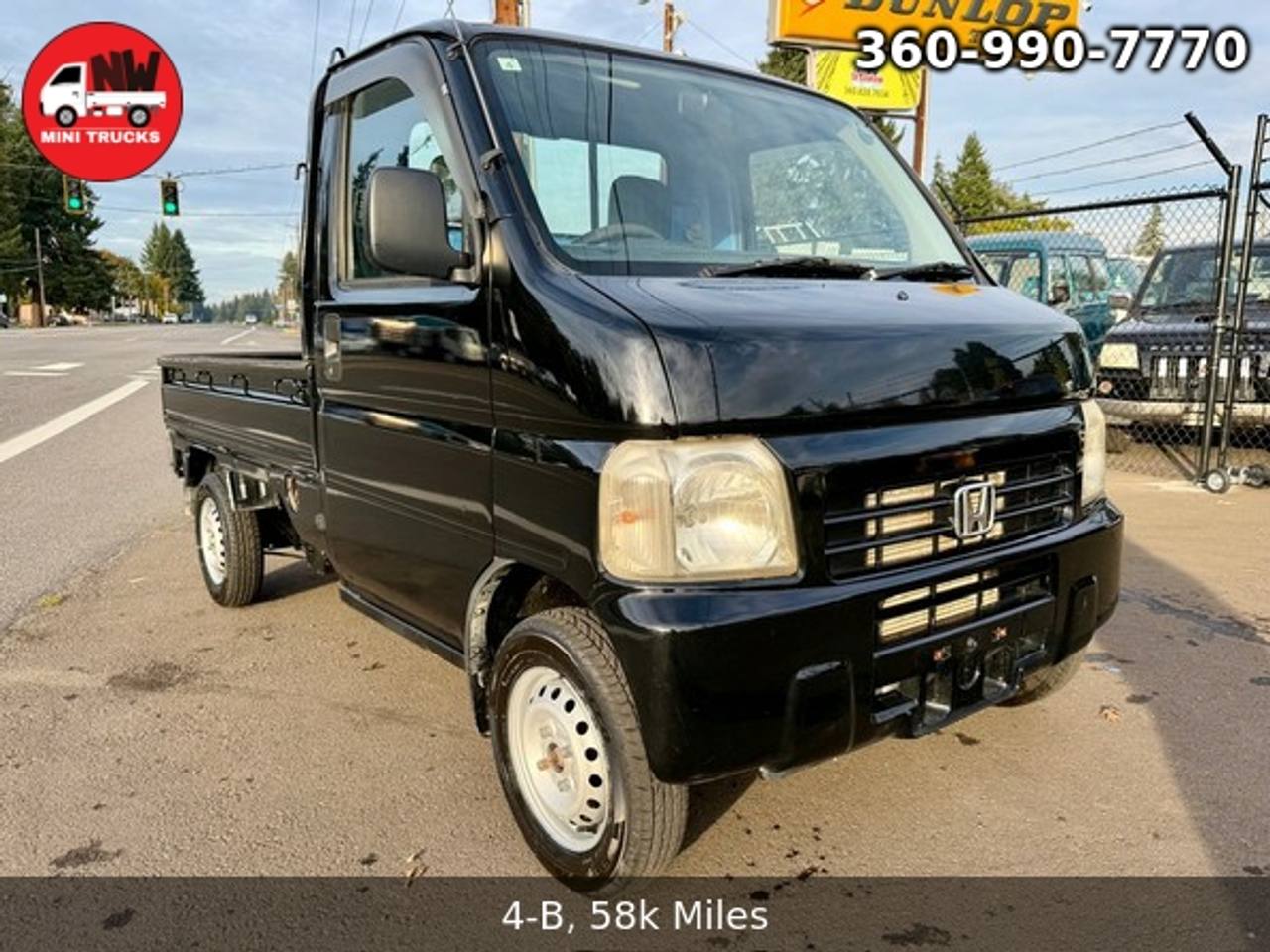 2000 Honda Acty Attack EFI 4WD, AC, PS, 5MT, Airbag, Diff Lock