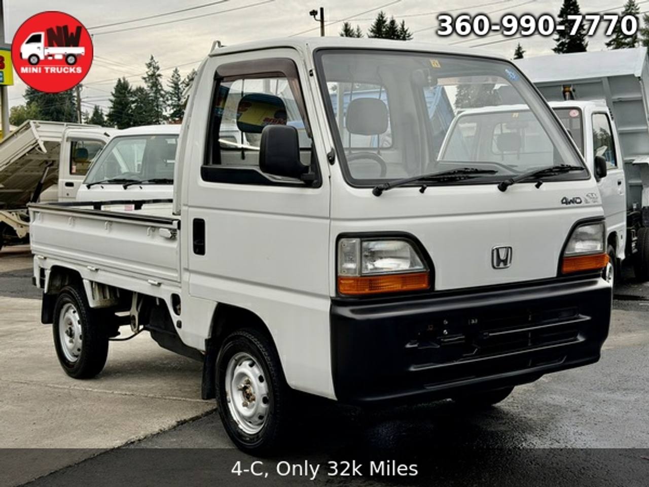 1994 Honda Acty Super Delux RealTime 4WD, Mid-Engine, 5MT