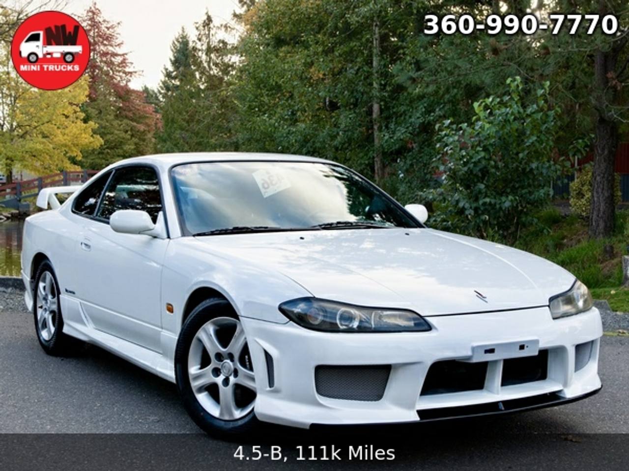 1999 Nissan Silvia Spec S Aero SR20, RWD, PW, PL, PS, 5MT