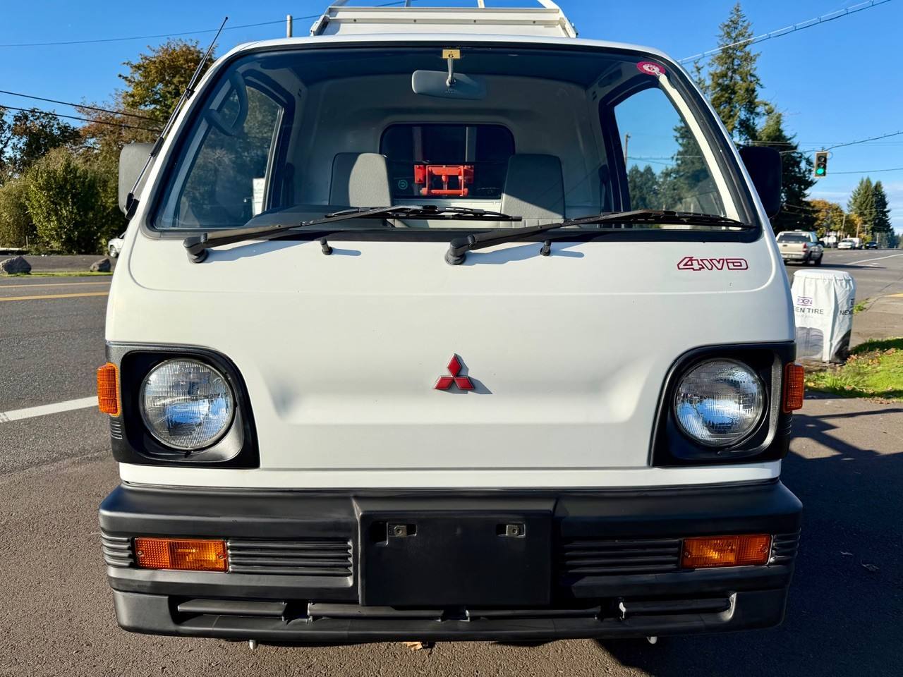 1991 Mitsubishi Minicab PTO HD Dump 4WD, 2Hi-4Hi-4Lo, 4MT, Like New