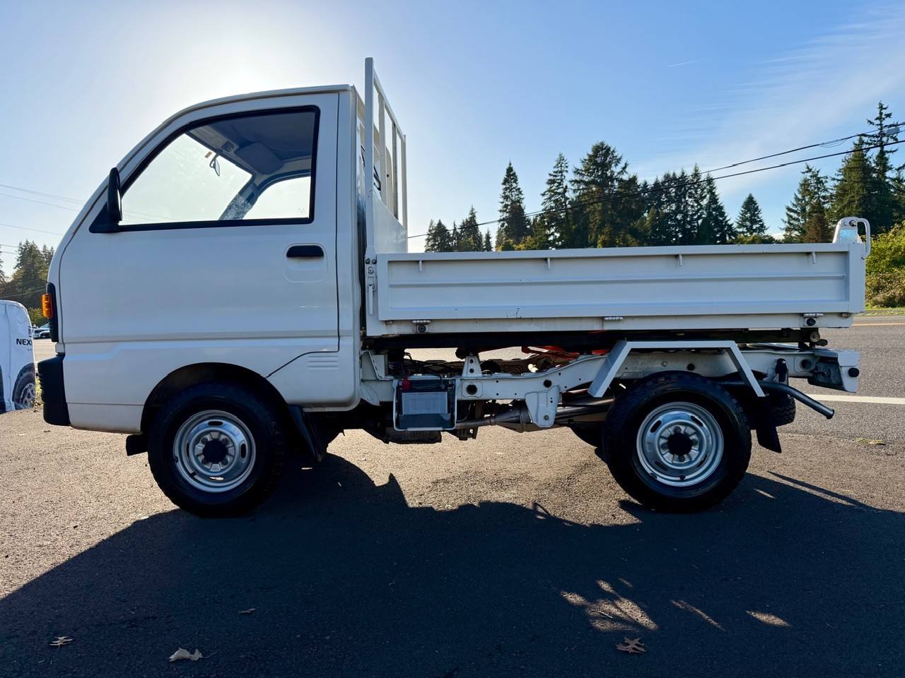 1991 Mitsubishi Minicab PTO HD Dump 4WD, 2Hi-4Hi-4Lo, 4MT, Like New