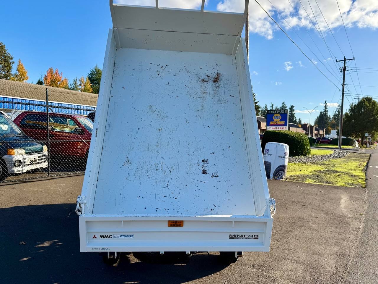 1991 Mitsubishi Minicab PTO HD Dump 4WD, 2Hi-4Hi-4Lo, 4MT, Like New