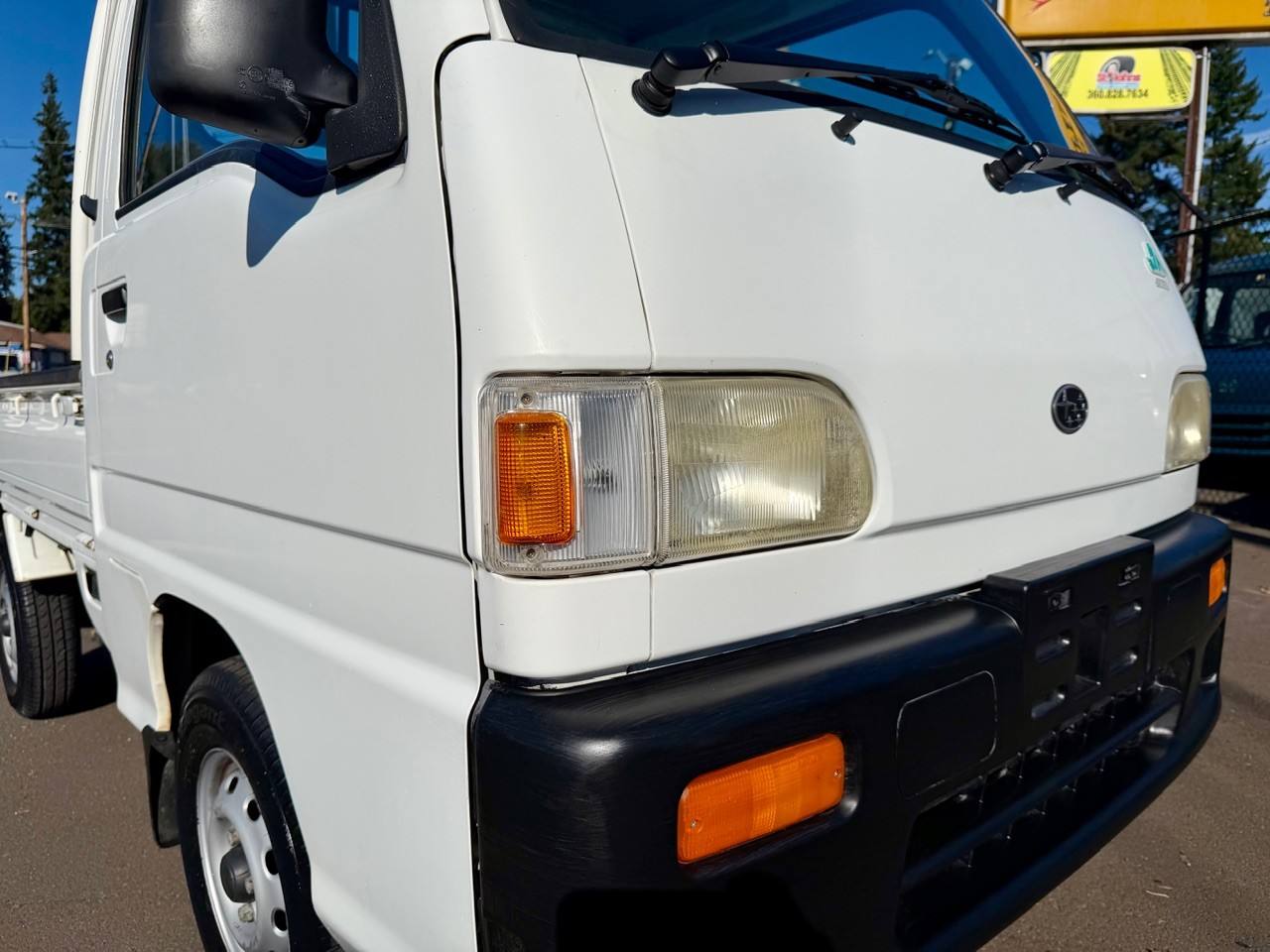 1996 Subaru Sambar 4WD, 2Hi-4Hi, Extra Low Gear, 5MT