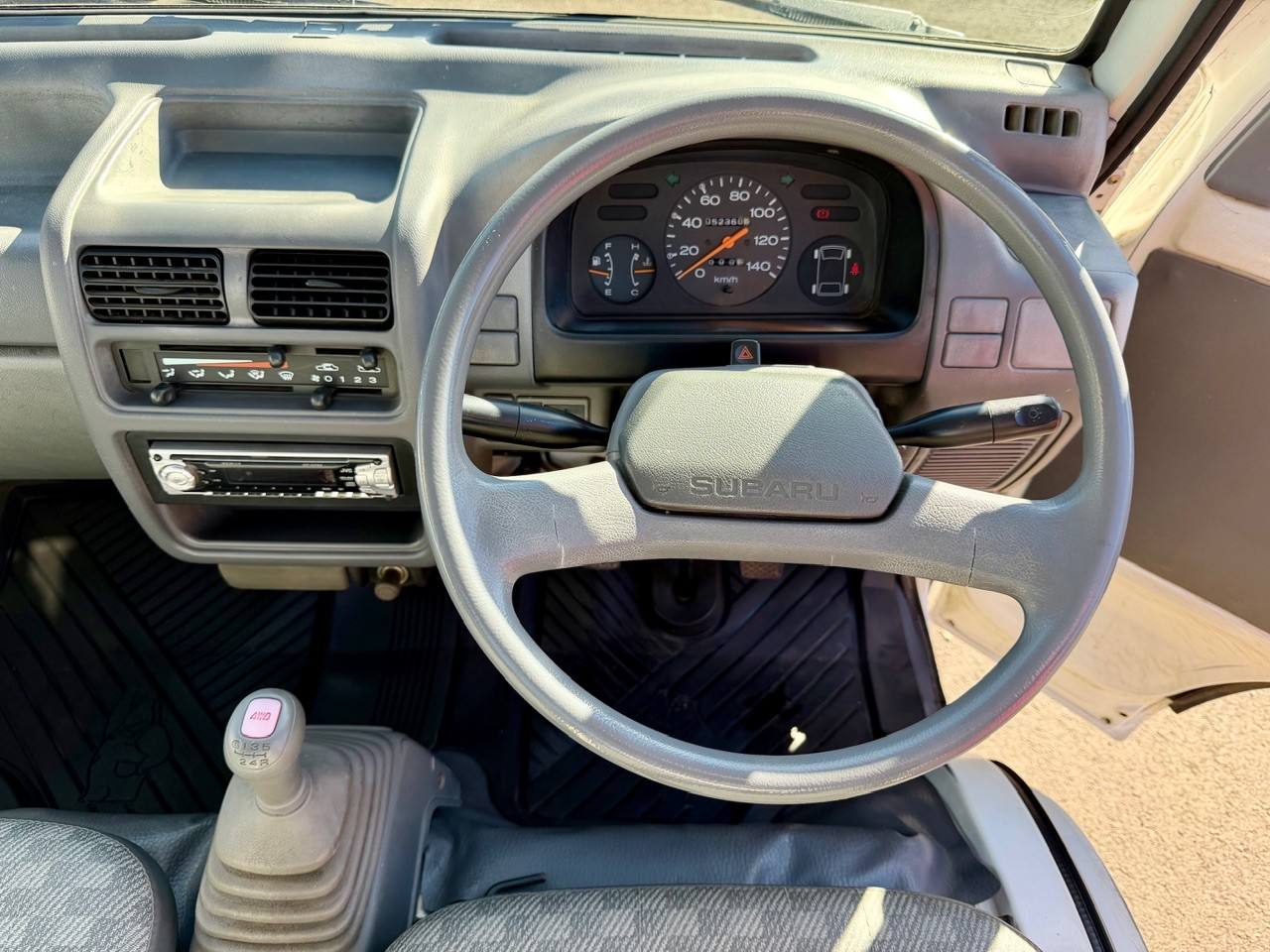 1996 Subaru Sambar 4WD, 2Hi-4Hi, Extra Low Gear, 5MT