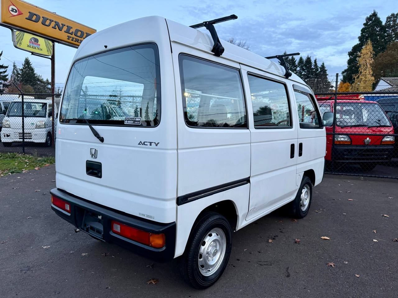 1999 Honda Acty Van Rwd, Mid-Engine, AC, Automatic, Rare!