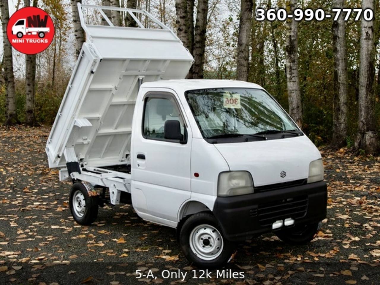 1999 Suzuki Carry EFI HD Dump 4WD, 2Hi-4Hi,4Lo, 5MT, Like New!