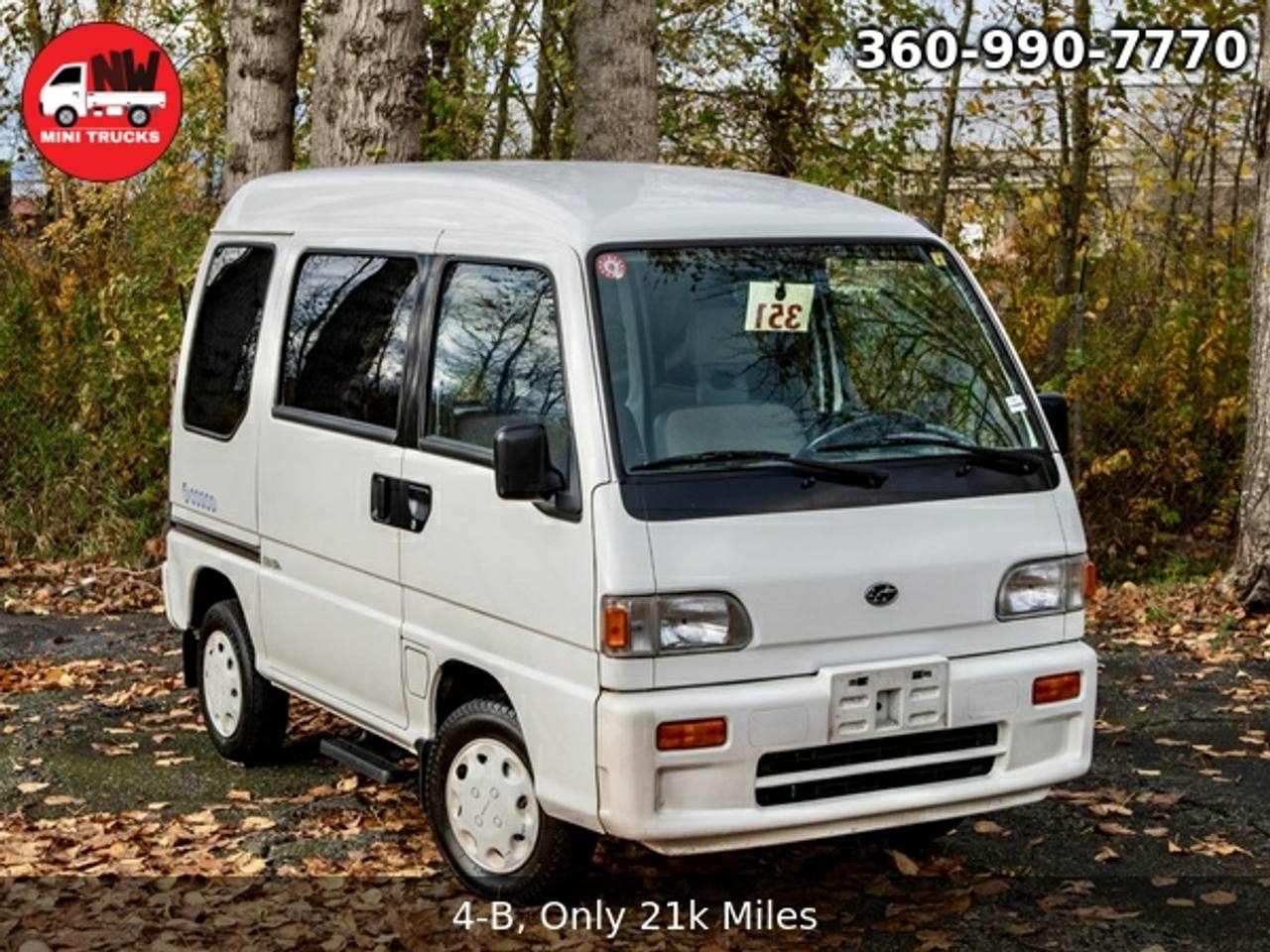 1995 Subaru Sambar Dias Extra S 4WD, PS, AC, 5MT