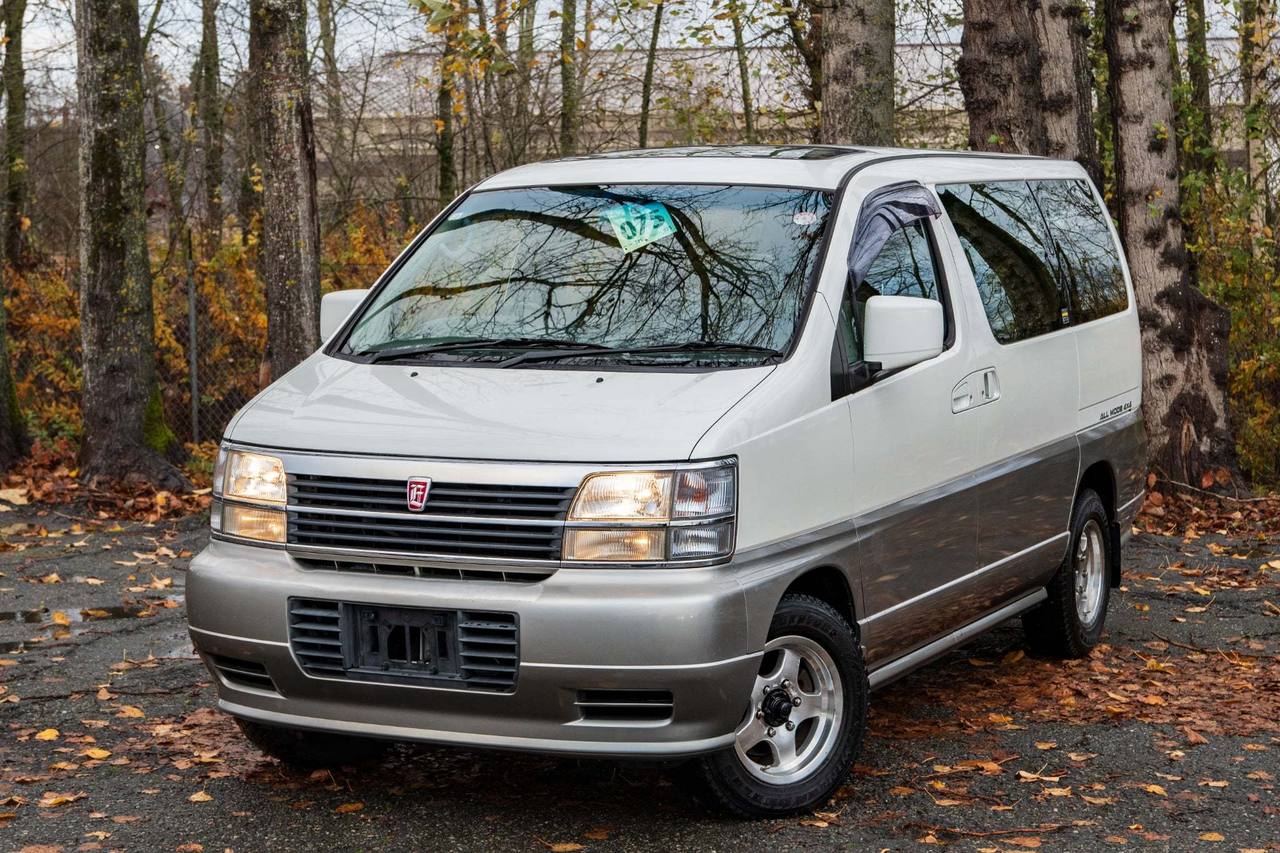 1998 Nissan Elgrand Caravan V 4WD, PW, PL, PS, PM, 8 Pass, Auto