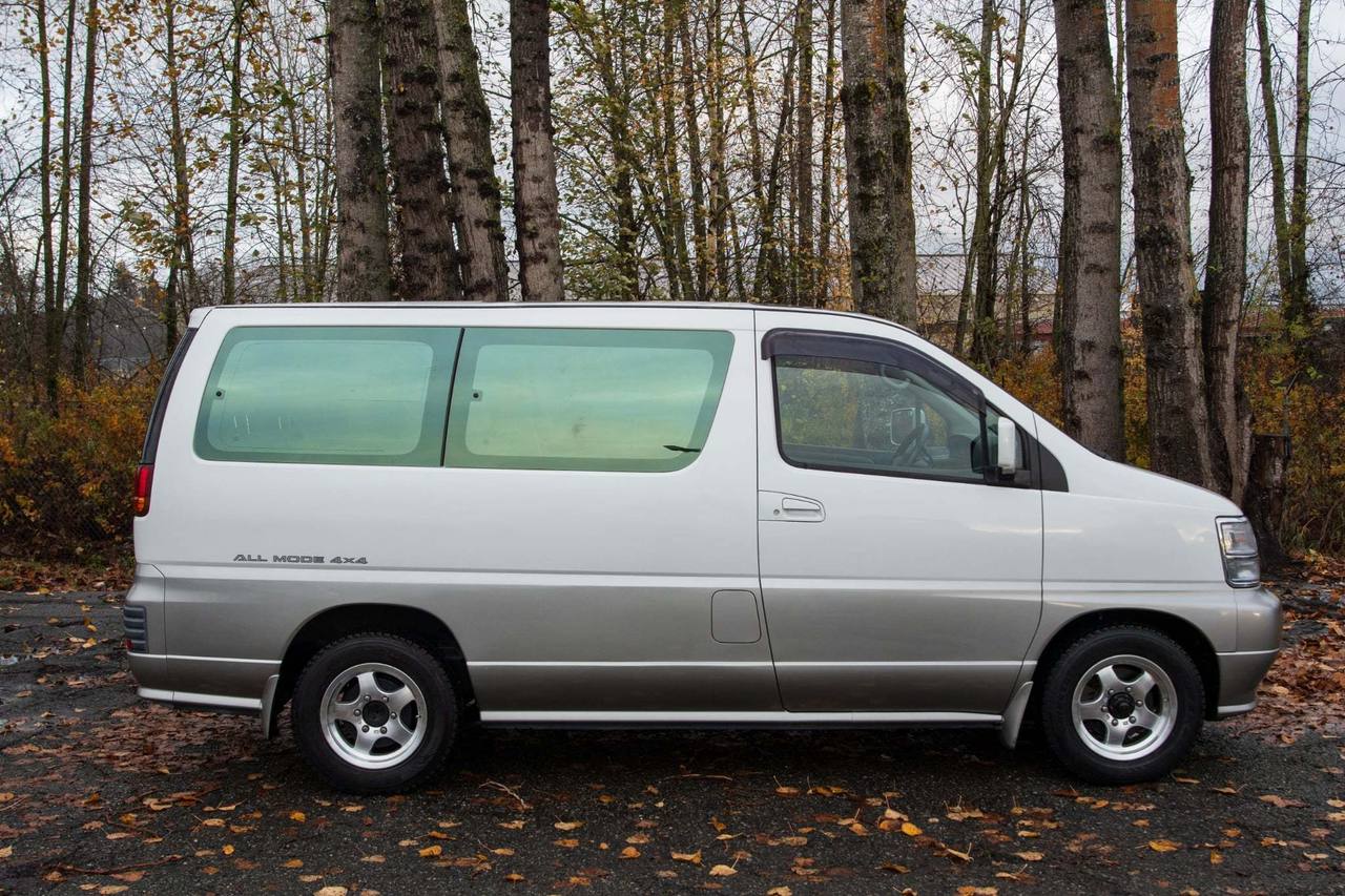 1998 Nissan Elgrand Caravan V 4WD, PW, PL, PS, PM, 8 Pass, Auto