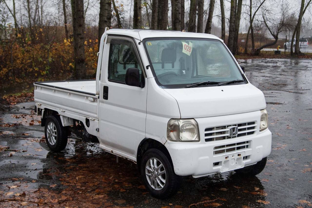 2000 Honda Acty EFI Fulltime 4WD, Mid-Engine, PS, Airbag, 5MT