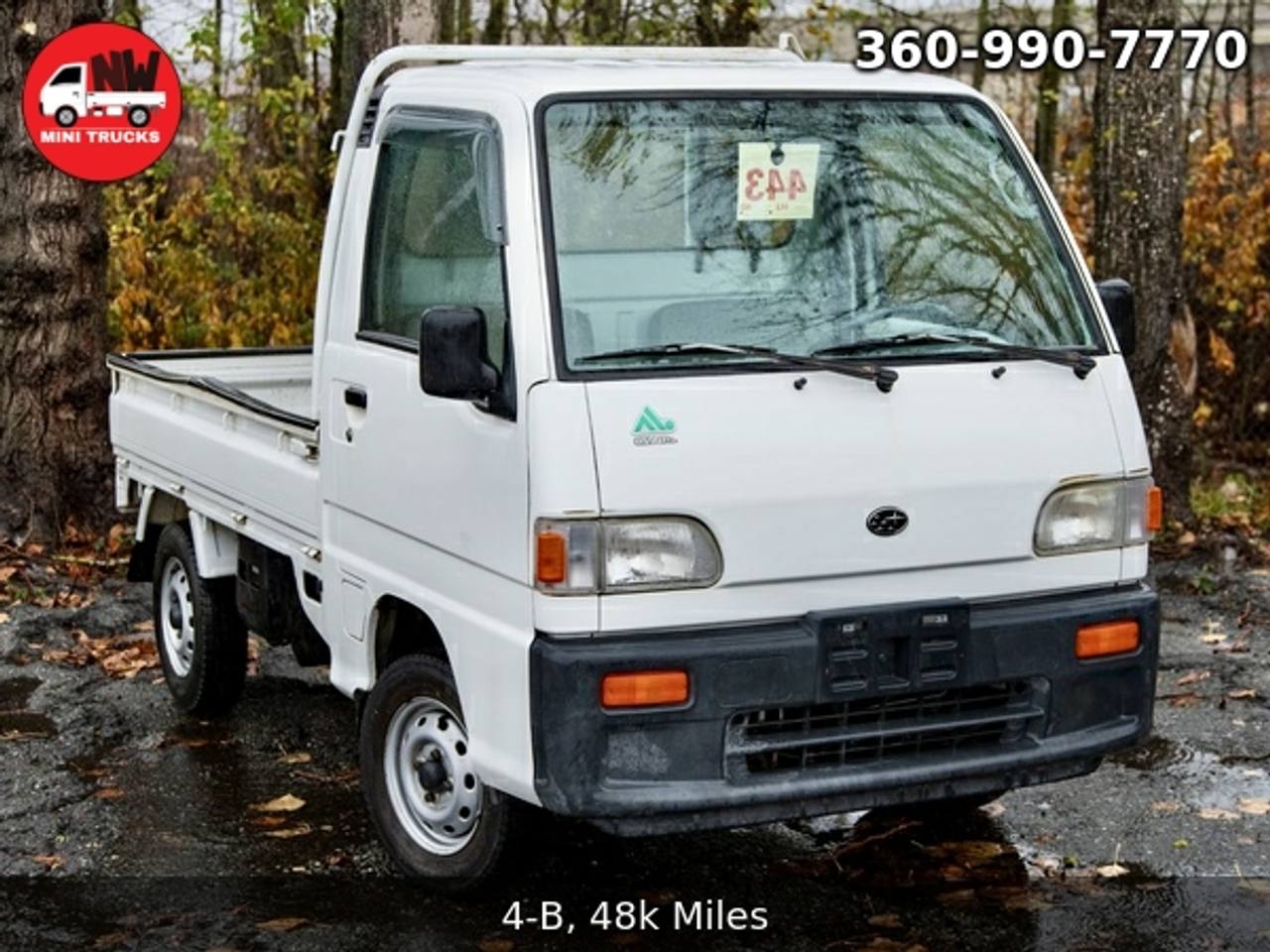 1998 Subaru Sambar JA 4WD, 2Hi-4Hi, EL Gear, AC, 5MT
