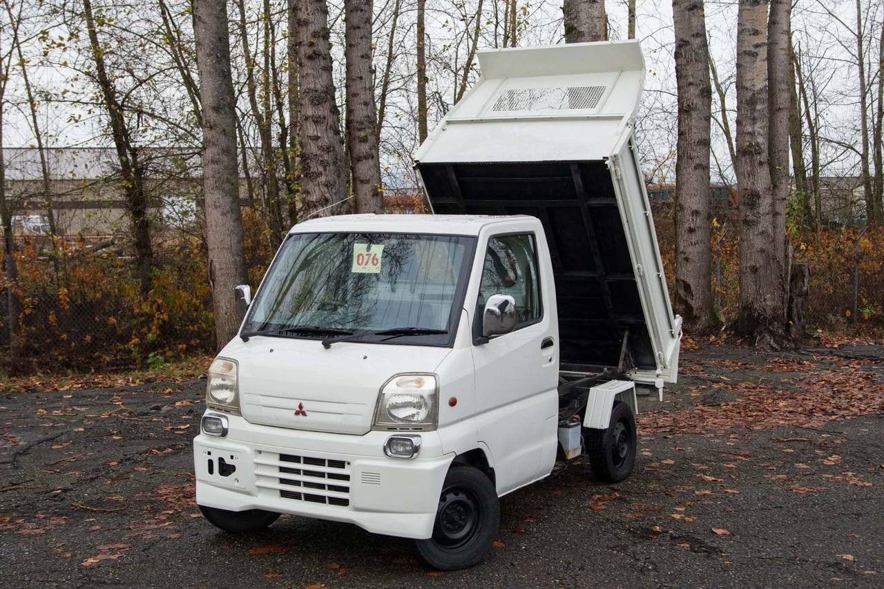 1999 Mitsubishi Minicab HD Dump 4WD, 2Hi-4Hi-4Lo, PS, AC, 5MT, LSD