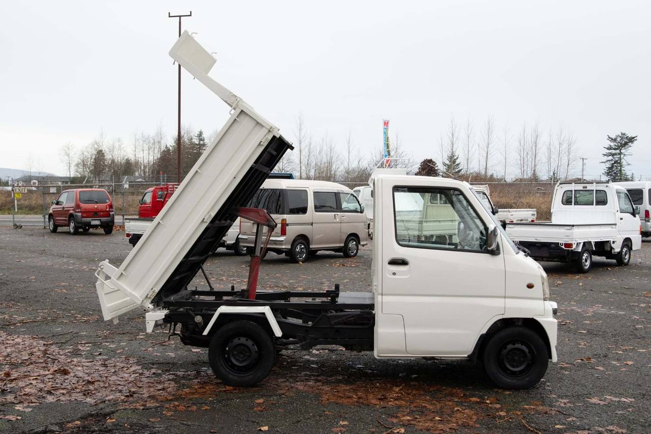 1999 Mitsubishi Minicab HD Dump 4WD, 2Hi-4Hi-4Lo, PS, AC, 5MT, LSD