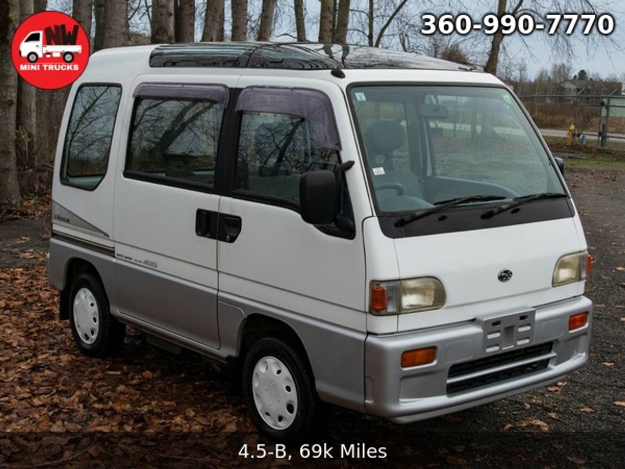 1995 Subaru Sambar Dias Supercharged Glass Roof 4WD, PW, AC, 5MT
