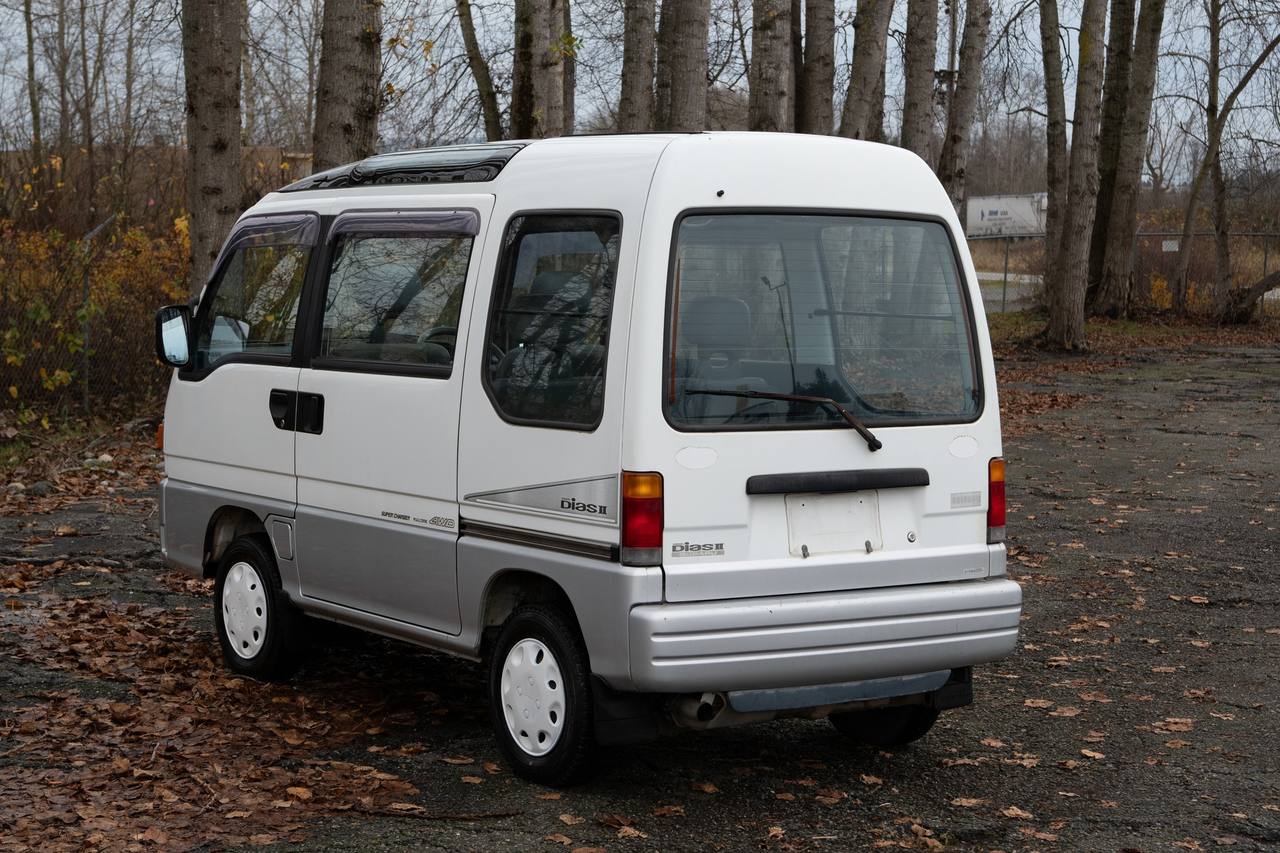 1995 Subaru Sambar Dias Supercharged Glass Roof 4WD, PW, AC, 5MT