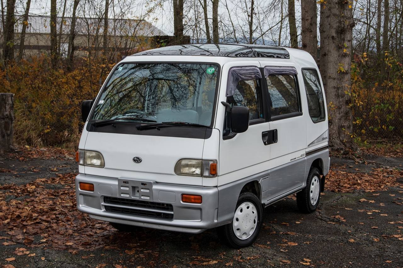 1995 Subaru Sambar Dias Supercharged Glass Roof 4WD, PW, AC, 5MT