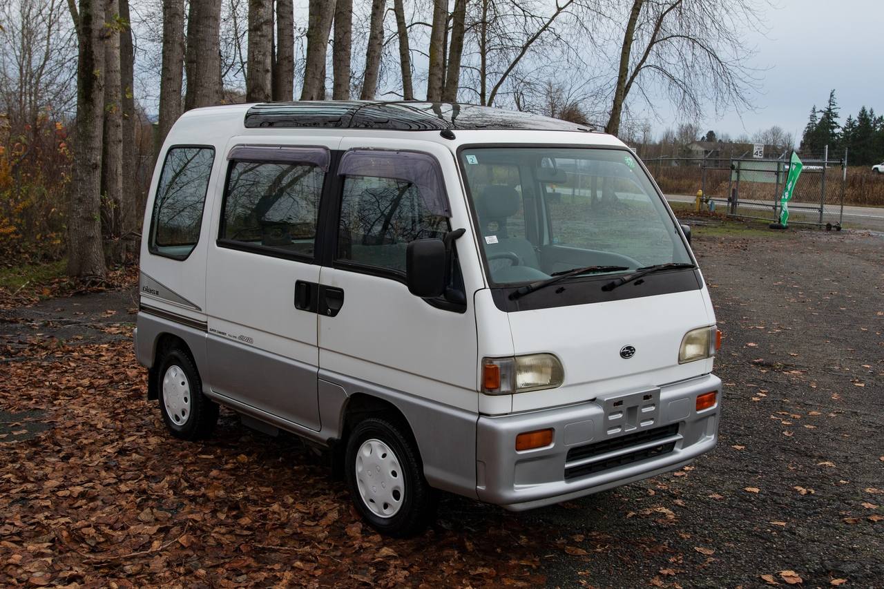 1995 Subaru Sambar Dias Supercharged Glass Roof 4WD, PW, AC, 5MT