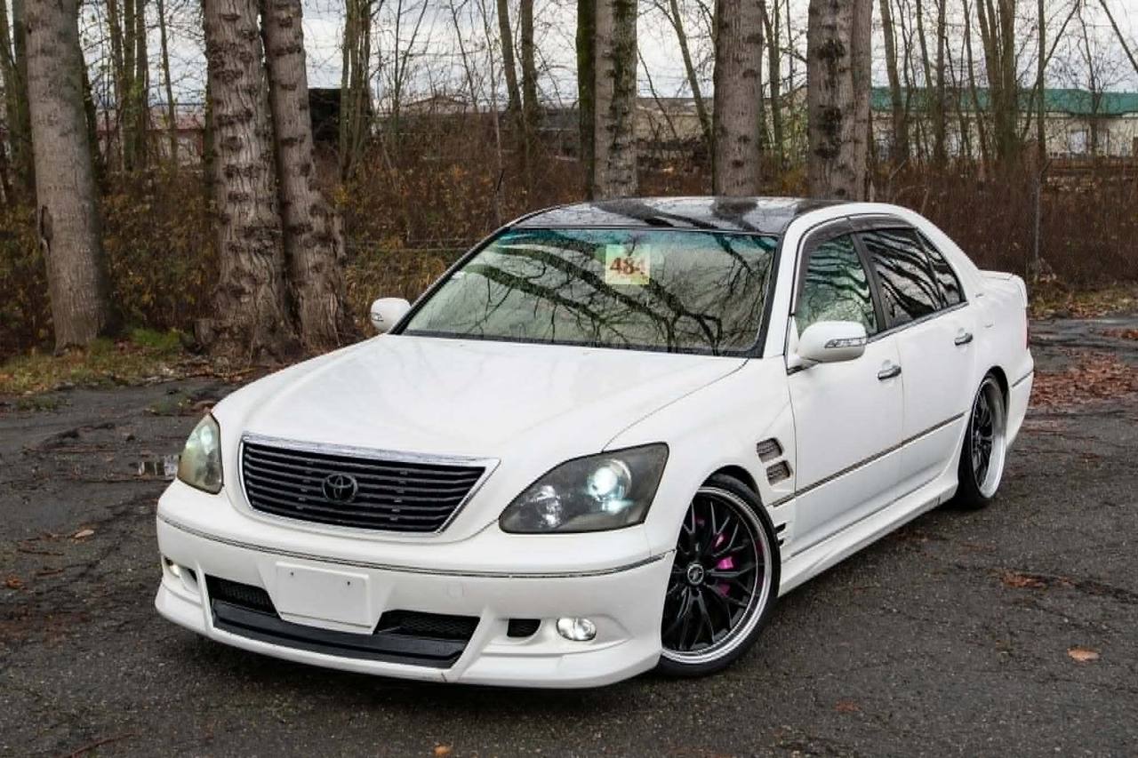 2001 Toyota Celsior VIP Type C WALD Exclusive Aero, 20" BADX Wheels