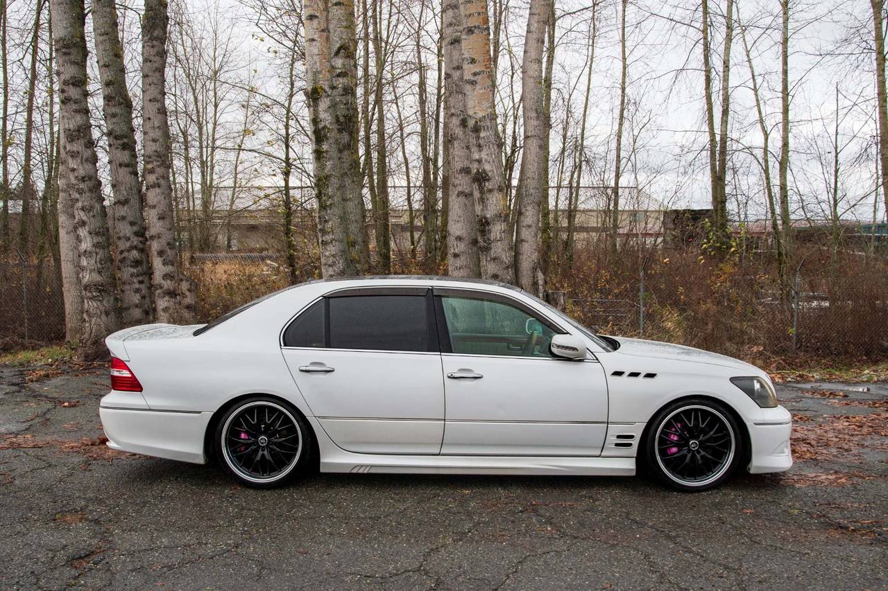 2001 Toyota Celsior VIP Type C WALD Exclusive Aero, 20" BADX Wheels