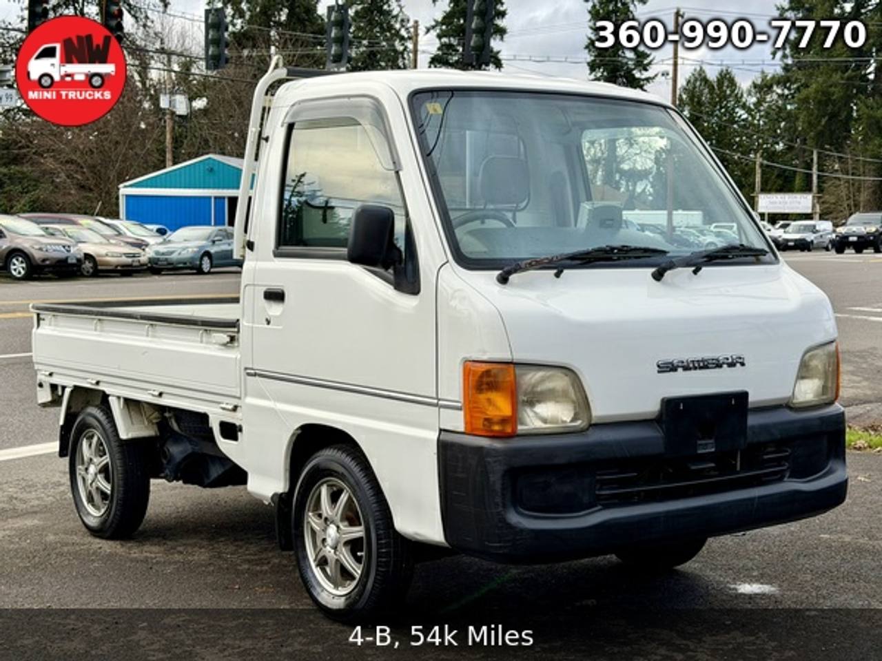 1999 Subaru Sambar EFI  4WD, 2Hi-4Hi, EL Gear, PS, AC, Airbag, 5MT