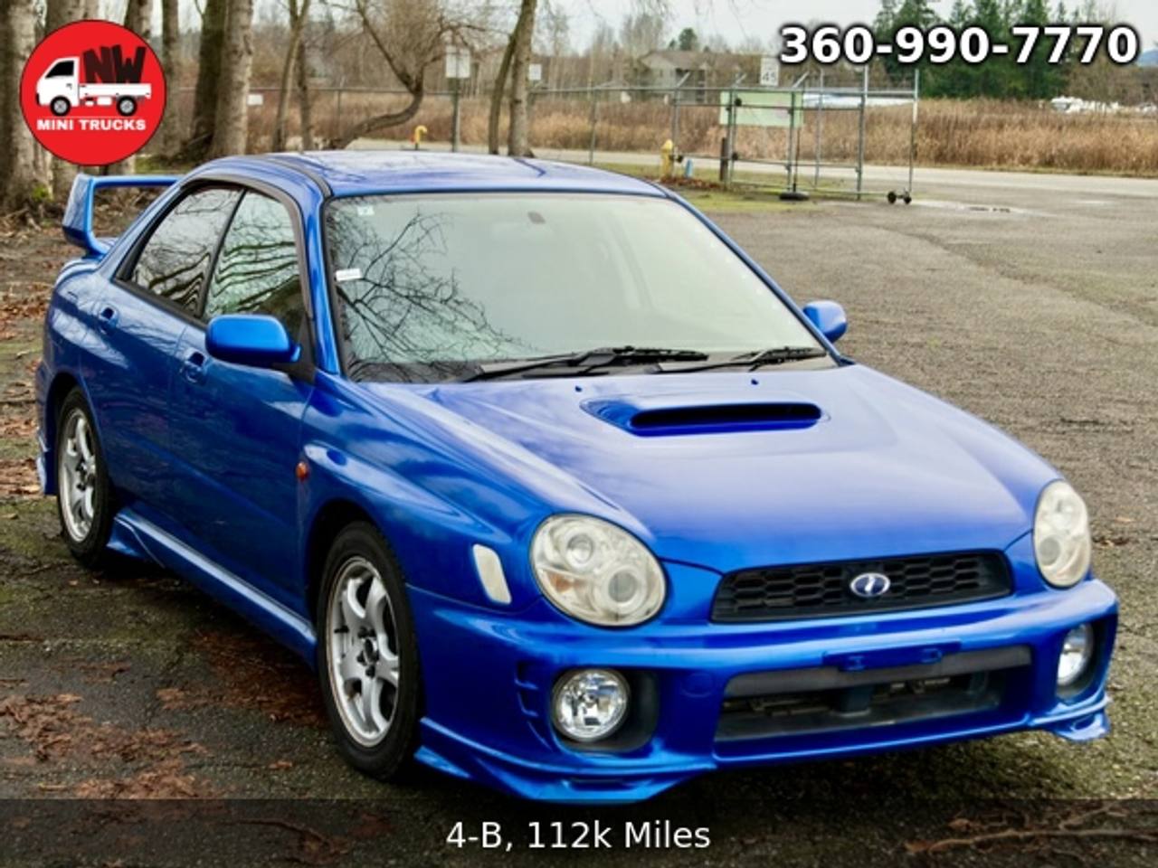 2000 Subaru Impreza WRX AWD, Turbo Intercooled, 5MT