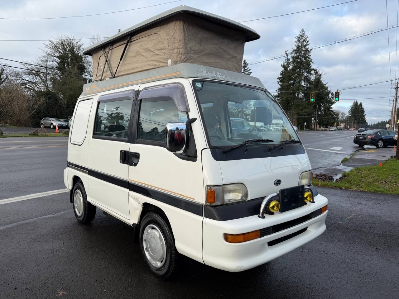 1998 Subaru Domingo Aladdin PopTop Camper 4WD, Automatic (1/83)