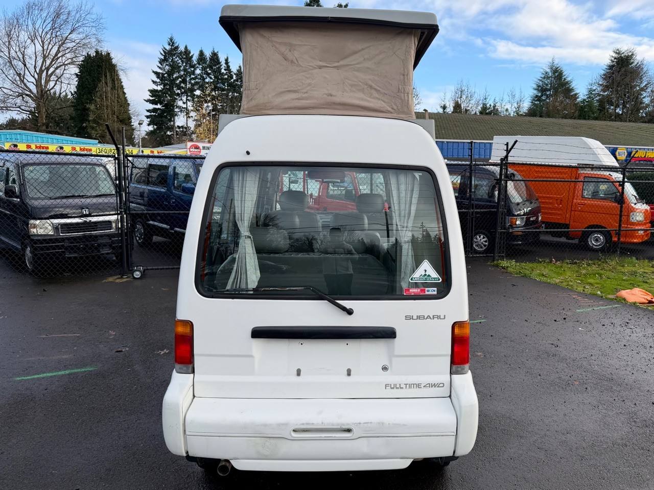 1998 Subaru Domingo Aladdin PopTop Camper 4WD, Automatic (1/83)