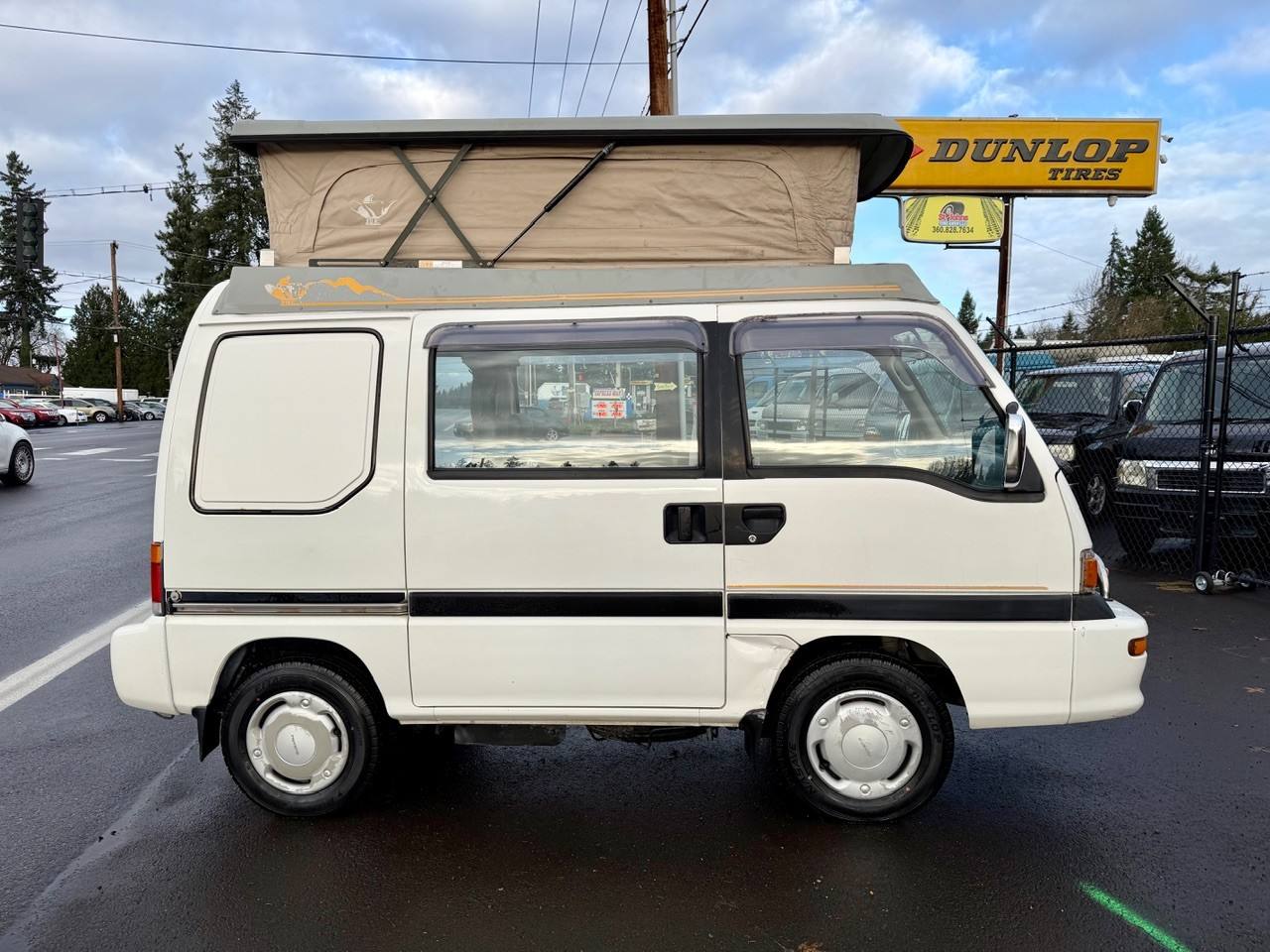 1998 Subaru Domingo Aladdin PopTop Camper 4WD, Automatic (1/83)