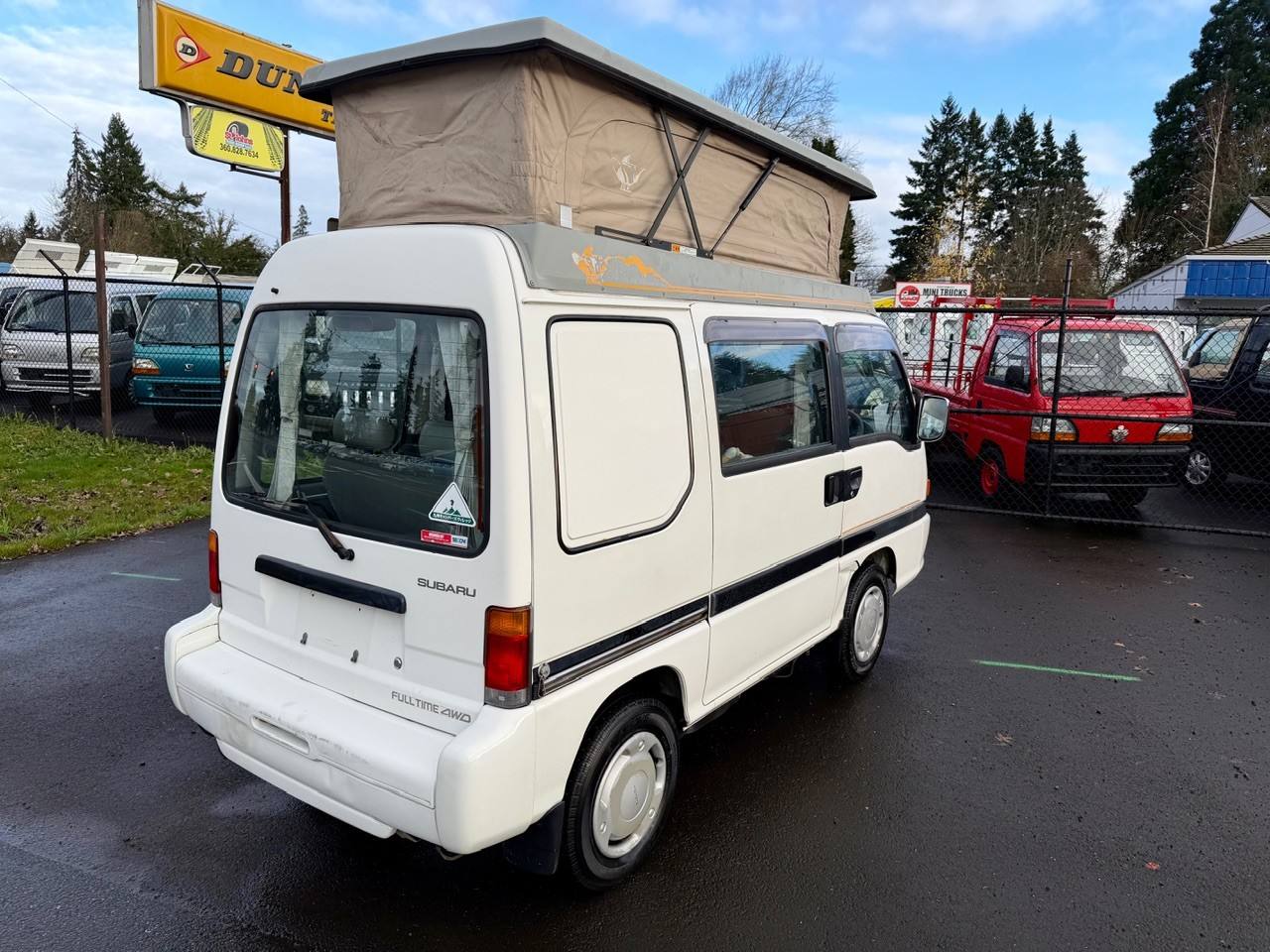 1998 Subaru Domingo Aladdin PopTop Camper 4WD, Automatic (1/83)
