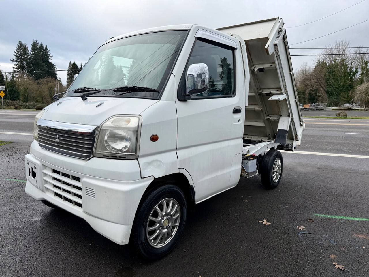 2000 Mitsubishi Minicab HD Dump 4WD, 2Hi-4Hi-4Lo, AC, PS, 5MT, LSD