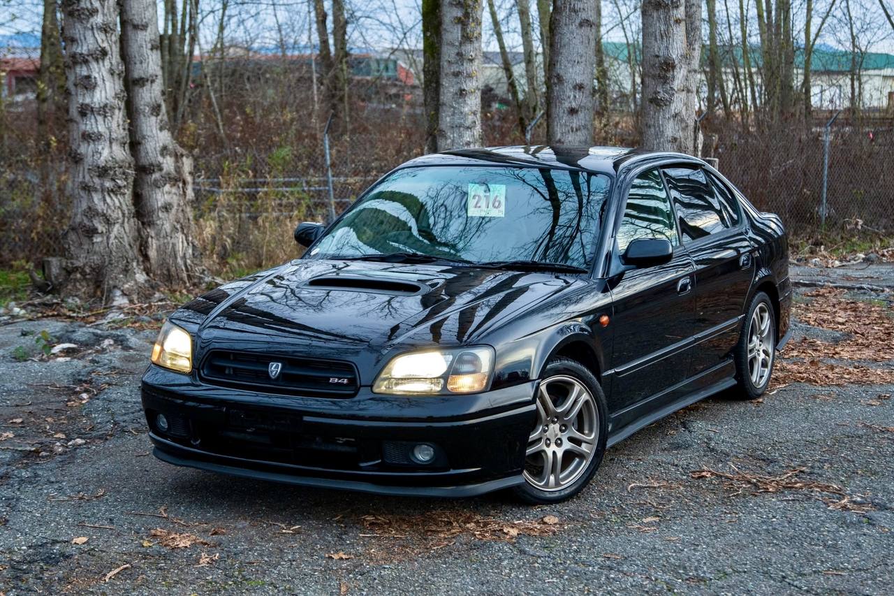 2000 Subaru Legacy B4 RSK Twin Turbo Intercooled 4WD, 5MT