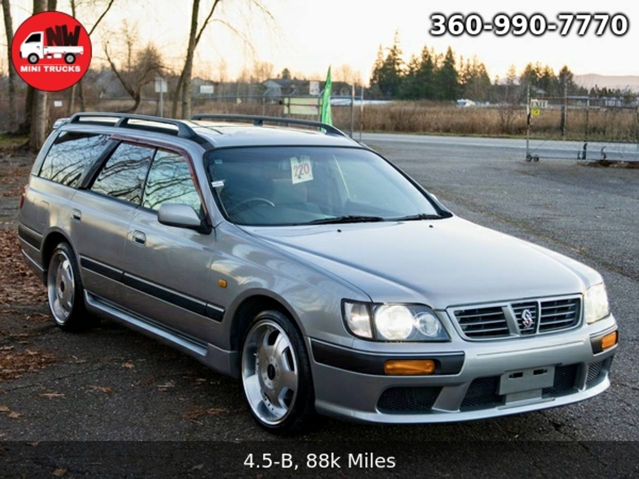 1996 Nissan Stagea 25X RWD, Sunroof, 18' Alloys, Automatic