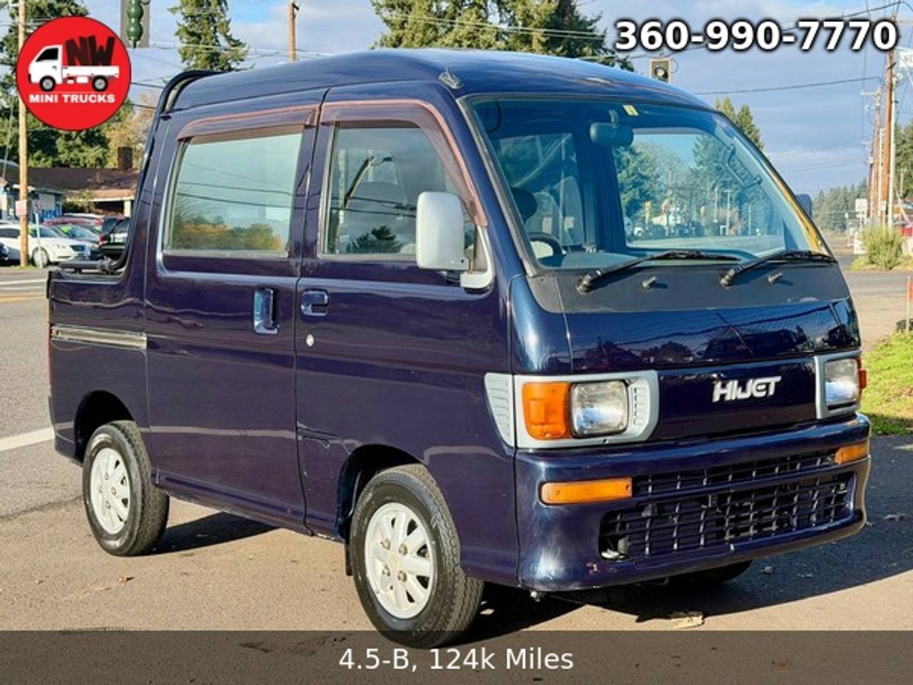 1998 Daihatsu Hi-Jet Deck Van Twincam 12V, 4WD, 2Hi-4Hi, AC, 5MT