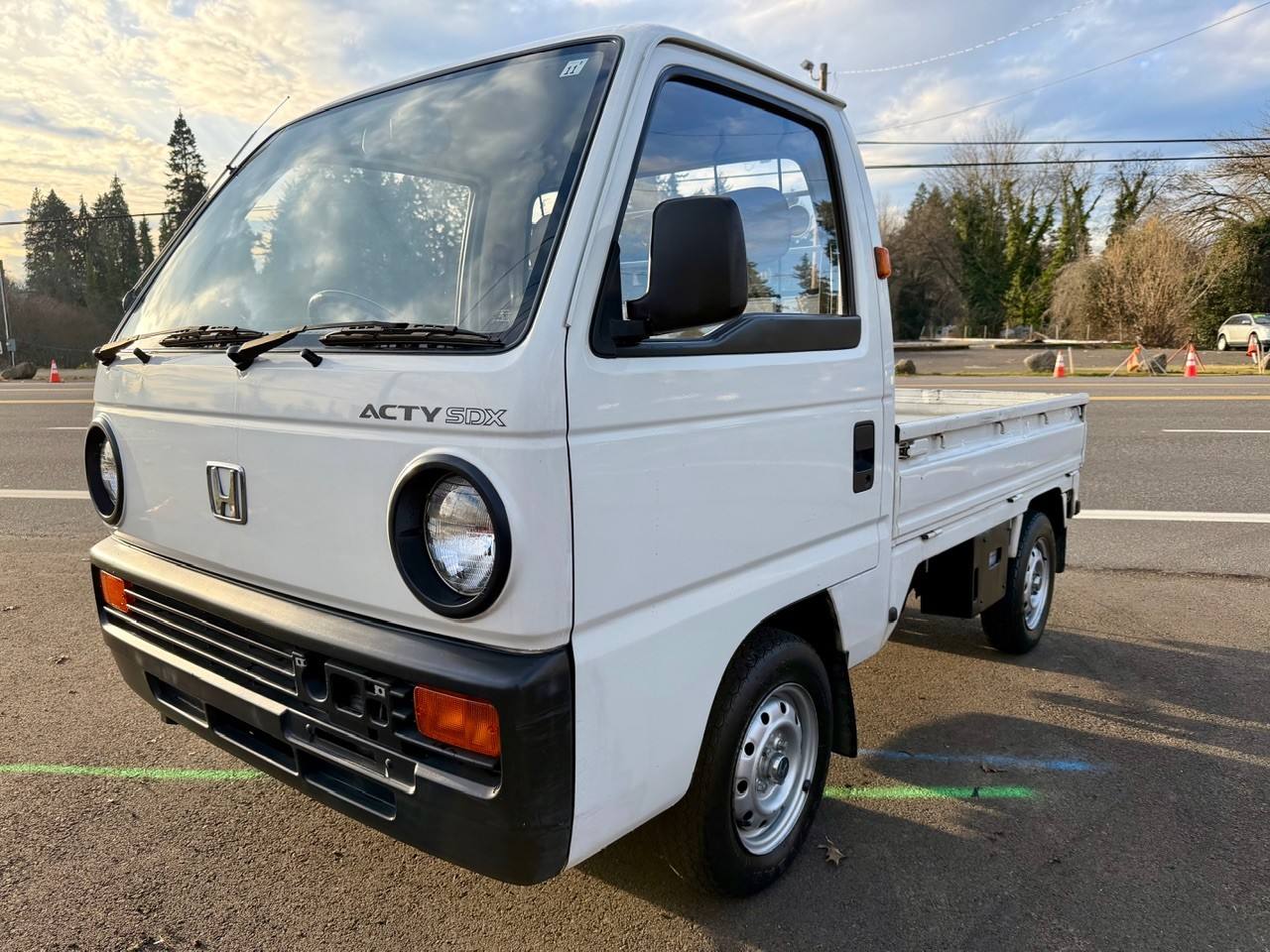 1988 Honda Acty Super Delux Classic 2WD, Mid-Engine, 4MT, Rare!
