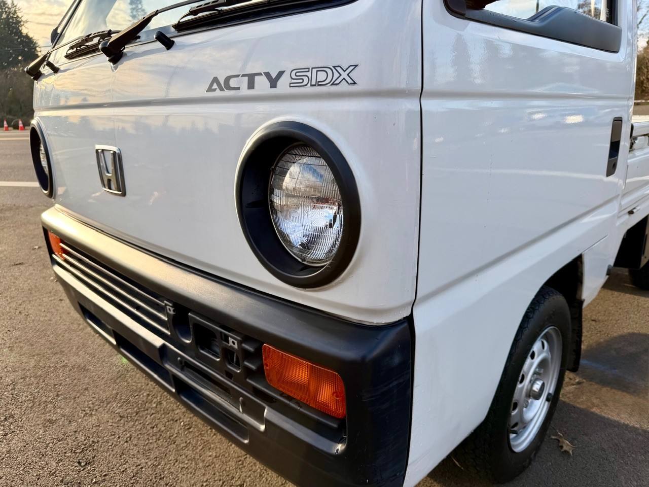 1988 Honda Acty Super Delux Classic 2WD, Mid-Engine, 4MT, Rare!