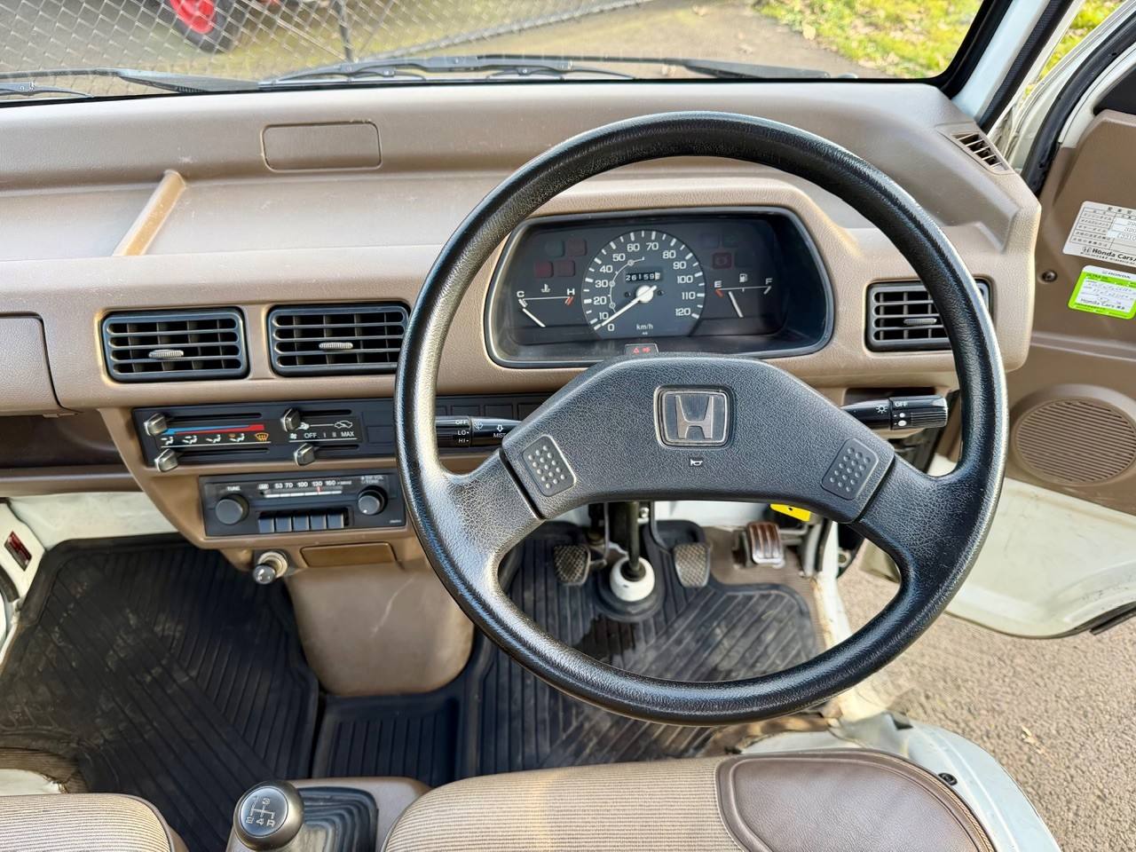 1988 Honda Acty Super Delux Classic 2WD, Mid-Engine, 4MT, Rare!