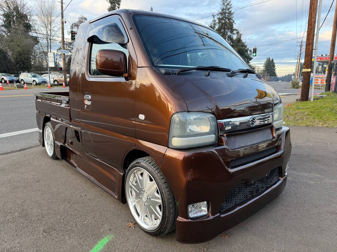 1999 Suzuki Carry Custom 4WD, 2Hi-4Hi-4Lo, PS, AC, 5MT