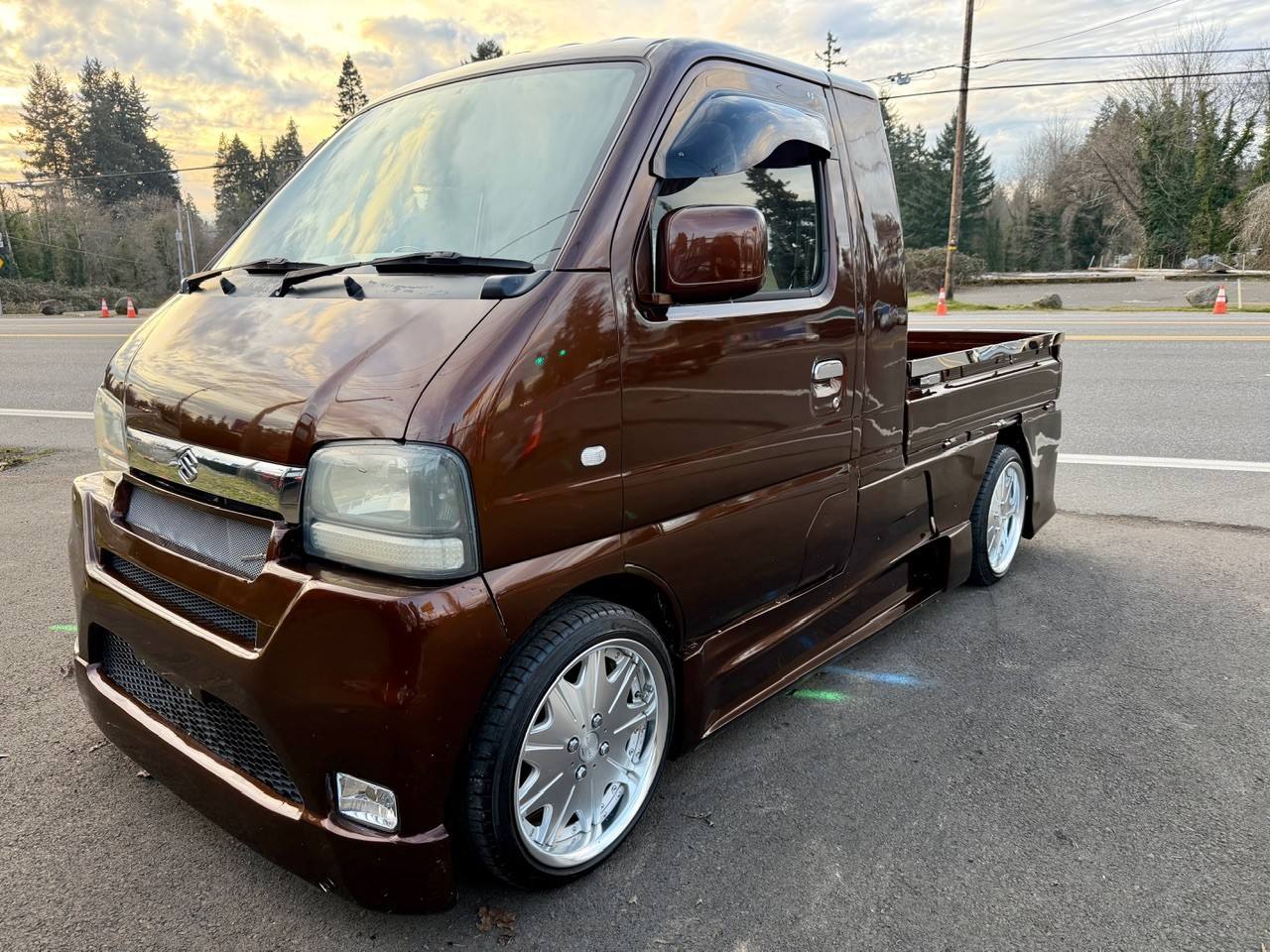 1999 Suzuki Carry Custom 4WD, 2Hi-4Hi-4Lo, PS, AC, 5MT